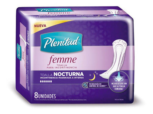 Plenitud Femme Toallas X 8 Nocturna Sin Alas 0