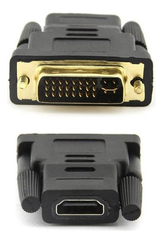 MIABAND Adaptador Cable DVI-I A HDMI 24+5 | PC A Monitores Proyector 0