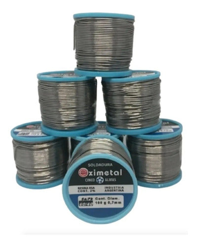 Eximetal Tin 60/40 0.7 Mm 100g SMD Solder Wire 0