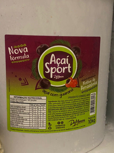 CIFSA Açai Frozen Pulp Packets (1kg) and Buckets (10kg) 2