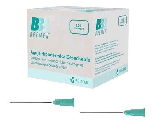 Bremen Disposable Needles 21g 1 1/2 X 100 40-8 0