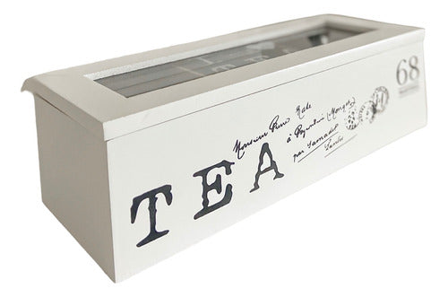 Tienda Mamá Al Mando Tea Box with 3 Divisions 0