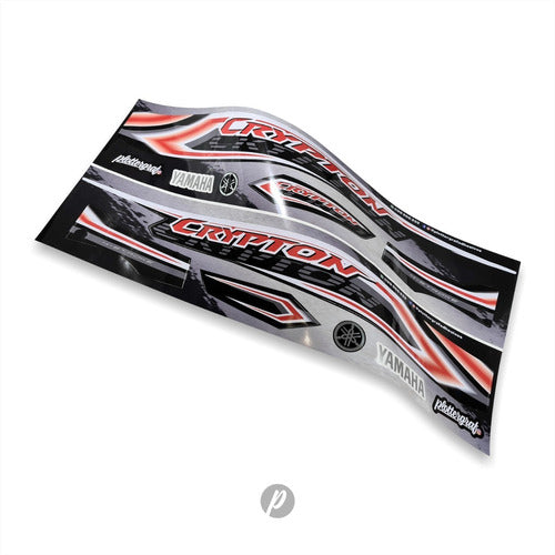 Stickers Calcos Yamaha Crypton / Kit Completo / Plottergraf 5