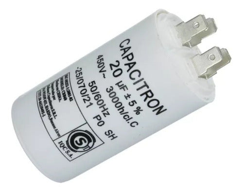 Capacitron Capacitor 20 Micros for Vulcano 1HP Pump 0