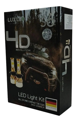 Lux Led Kit Cree Led S6 32000 Lumen H1 H3 H7 H8 H9 H10 H11 H13 H16 Hb4 Hb3 Psx26 P13w 5202 H27 + Posión De Regalo Bora Golf Fox 7