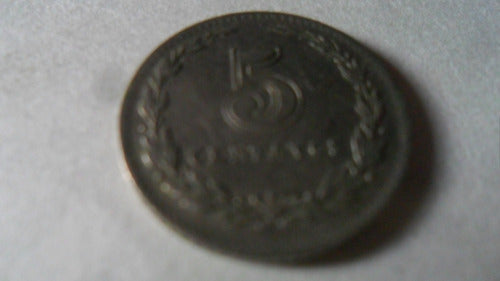 Moneda Argentina 5 Centavos 1939 4