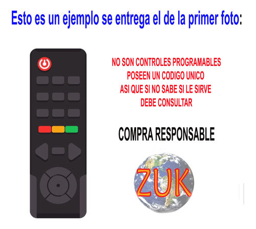 Compatible Sony DVD 299 Zuk Remote Control 2