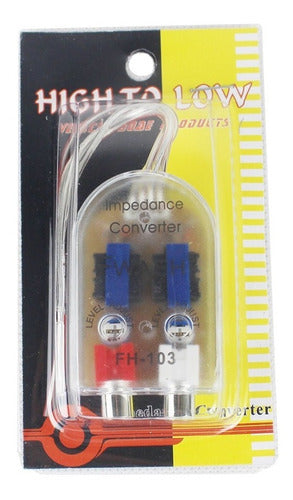 ADAPAPTADOR IMPEDANCIA High to Low Impedance Adapter Combo 1