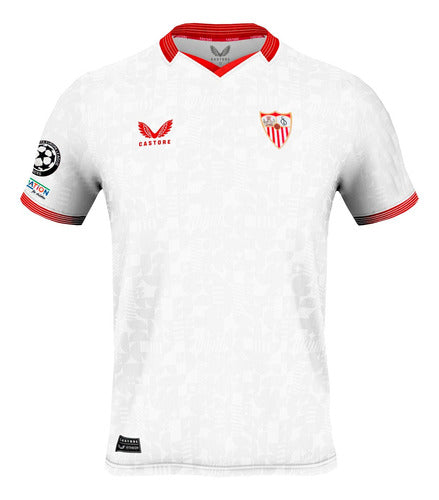 Sevilla FC Castore 2024 #4 Sergio Ramos Jersey - Adult 0