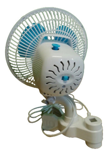 Polietileno Obelisco Clip Fan Oscillating 6-Inch 2-Speed - The Best! 1