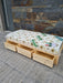 Single Bed Box with Pine Wood Drawers 5