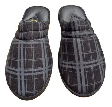 Men's Denaro Scottish Cotton Slippers Size 39 to 41 2