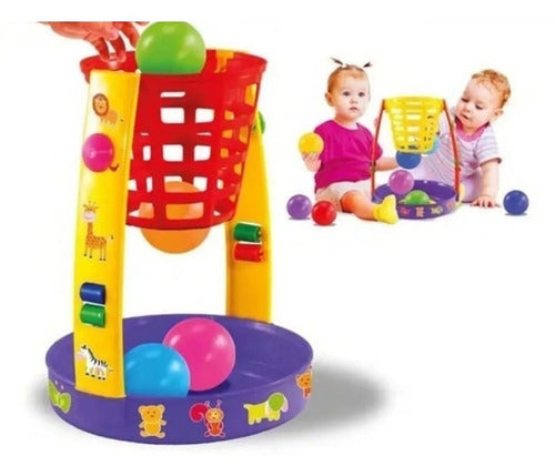 Baby Basketball Playset JNG Retro Design 0