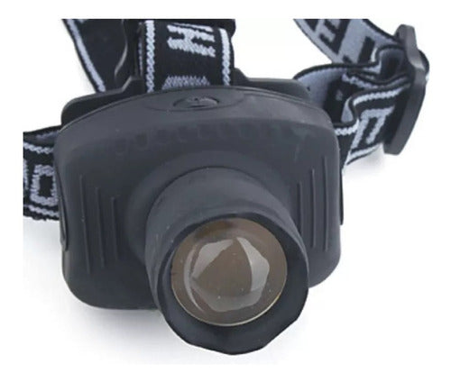 Red Fish Mining Headlamp with Zoom 1