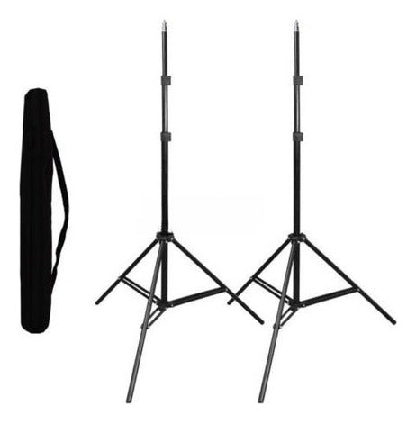 Adjustable Studio Photo Lighting Tripod Stand - 2 Pack 0