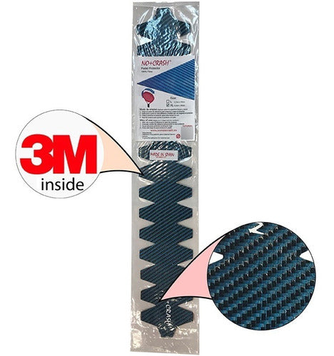 No Mas Crash Protector Paleta Padel Carbono C/fibra Azul XL 0