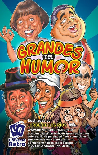 Universo Retro - Grandes Del Humor - Juego De Naipes 0