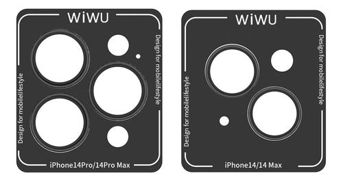 Wiwu Camera Lens Protector for iPhone 14 Pro / 14 Pro Max Gold 1