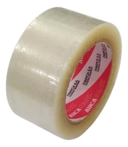 Auca Transparent Packing Tape 48x50 Self-Adhesive per Unit 0