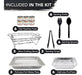 Party Essentials Elegant Buffet Serving Kit - 33 Pieces 2