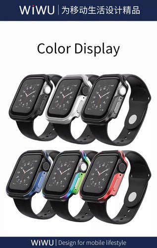 Wiwu Defense Armor Case Para Apple Watch 41mm Blue _ap 1