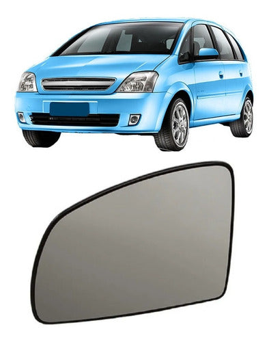 Metagal Chevrolet Meriva Mirror Glass 2003 to 2013 Original 0