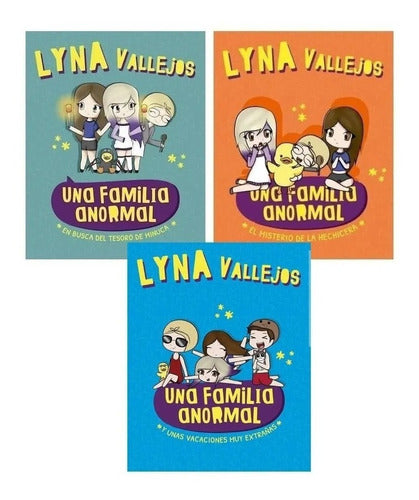 SORELLA LIBROS - Lot of 3 Books - A Strange Family - Lyna Vallejos 0