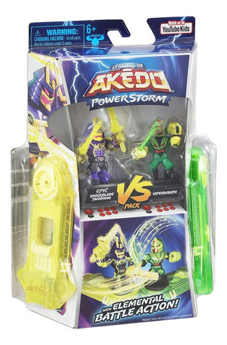 Akedo Power Storm Pack X2 Shockblade Twinfang Vs Viperwrath 3