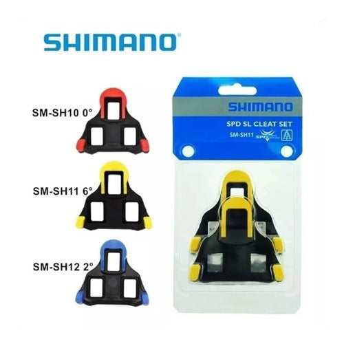 Taco Pedal Clip Shimano Sm-sh12 Azul Speed Pedal Original 5