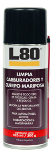 Limpia Carburadores En Spray L80 426ml G P 0