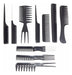 Li Bai Jin Barber Shop Kit with Scissors, Combs, Cape, Brush, and Spray Bottle 5