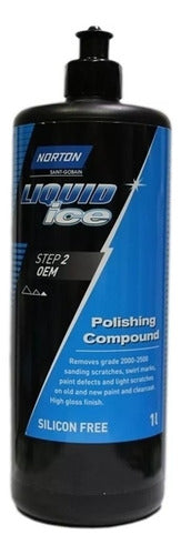 Norton Liquid Ice Polishing Compound Step 2 X 1 Lt 0