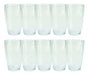 Set of 10 New Transparent Acrylic Cups 410 ml 5