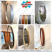 Round Iron Mirror 60cm (Depth 30mm) - Free Installation 2