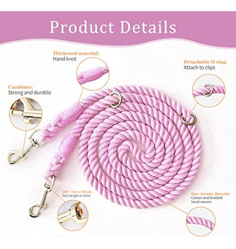 Tesitehi Multifunctional Rope Leash for Dogs 1