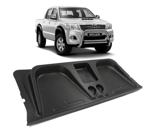 Aplique Para Tampa Traseira Poltrona Para Toyota Hilux 2012 0