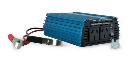 Inversor De Tensión De 12vdc A 220vac. 400w Pronext Inv-400 1