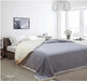 LeviBlanc Flannel Duvet with Sherpa - Queen Size 0