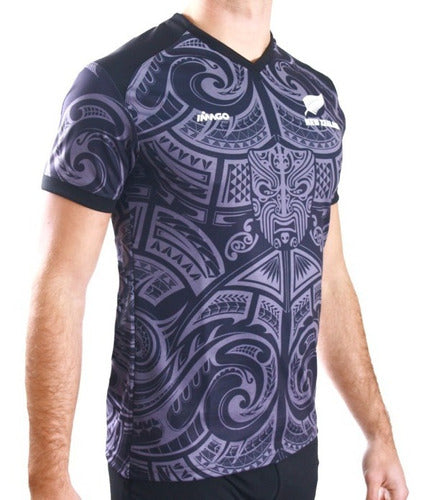 Imago All Blacks Maori Rugby Jersey 2XL 0