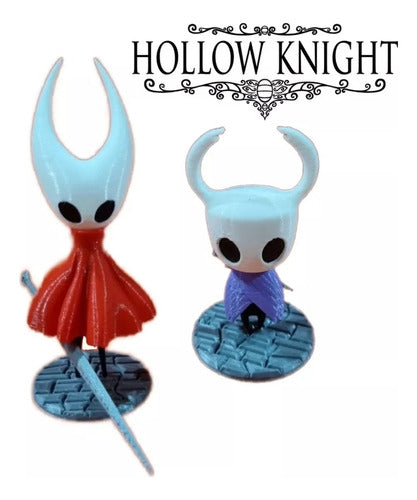 Coco3d_Hollow Knight and Hornet Gamer Geek Figurines 3D Decoration 0