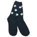 Margaret Flowers Cute Kawaii Old School 3/4 Long Socks 6