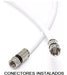 Cable Coaxil Tv Armado Con Conectores Pro(rollo 25mts) 1