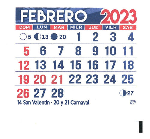 1000 Mini Calendar Almanac 5cm x 5cm - Free Shipping 7