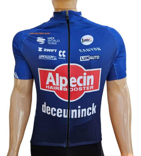 Indubike Cycling Set Alpecin Deceuninck - Bib Shorts and Jersey 1