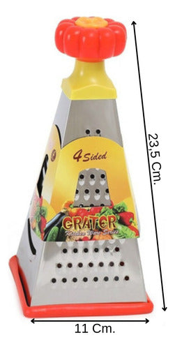 Genérica Pyramid 4-Sided Grater 1