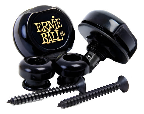 Ernie Ball Strap Lock Black 0