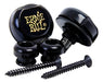 Ernie Ball Strap Lock Black 0