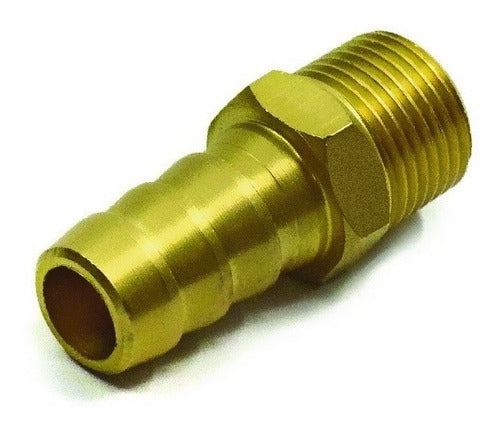 Intor Connector Male Thread Hose 1/8 BSPT Ø 3/16, Brass 0