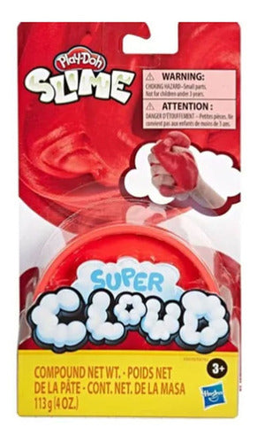 Masa Play Doh Super Cloud Esponjoso Rojo 1