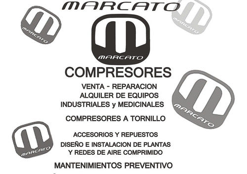 Marcato Aro Compresor S/aceite - Tipo Odont. 48mmx68mm 6